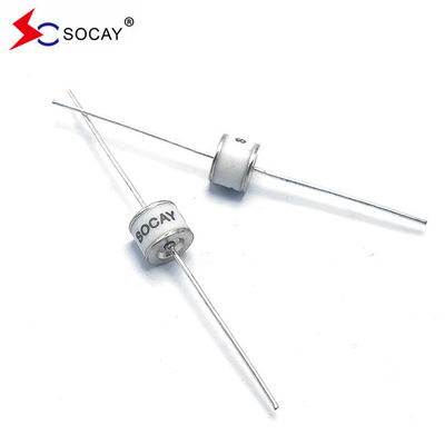 เครื่องปิดสายฟ้าหลวง ท่อการปล่อยก๊าซเซรามิกแบบหมูแกน 600V SC2E8-600ML องค์ประกอบอิเล็กทรอนิกส์ GDT