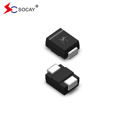DO-214AA SMBJ ไดโอเดสการกดดันชั่วคราว TVS SMBJ15CA ส่วนประกอบ
