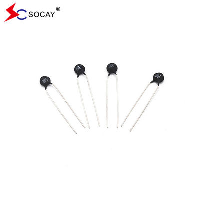 10Ω NTC เทอร์มิสเตอร์เทมปอร์เทปเคอฟิชั่นลบ MF72-SCN10D-5 771mΩ ความต้านทานภายใต้ภาระ
