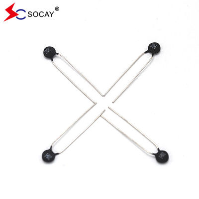 10Ω NTC เทอร์มิสเตอร์เทมปอร์เทปเคอฟิชั่นลบ MF72-SCN10D-5 771mΩ ความต้านทานภายใต้ภาระ