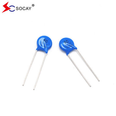 10D Series Metal Oxide Varistor 10D820K / 10D820KJ Ф10mm 135VC ปริมาณกําลัง 0.4W
