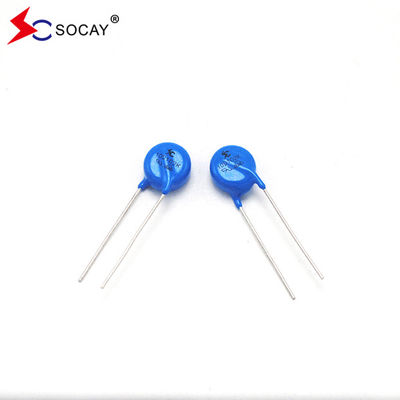 10D Series Metal Oxide Varistor 10D820K / 10D820KJ Ф10mm 135VC ปริมาณกําลัง 0.4W
