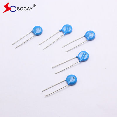 10D Series Metal Oxide Varistor 10D820K / 10D820KJ Ф10mm 135VC ปริมาณกําลัง 0.4W