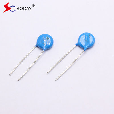 10D Series Metal Oxide Varistor 10D820K / 10D820KJ Ф10mm 135VC ปริมาณกําลัง 0.4W