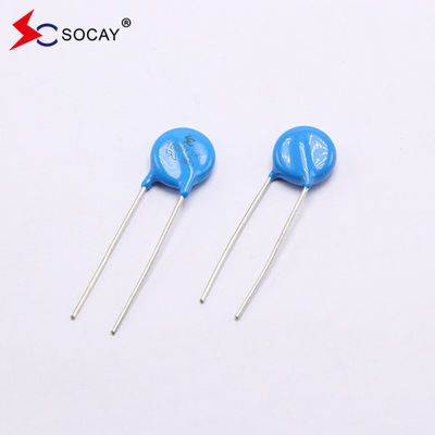 10D Series Metal Oxide Varistor 10D820K / 10D820KJ Ф10mm 135VC ปริมาณกําลัง 0.4W
