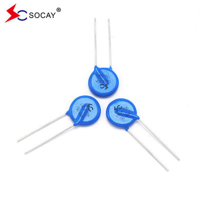 Ф14mm Metal Oxide Varistor 14D820K / 14D820KJ สําหรับการใช้งานความแรงดันแบบตรงต่ํา