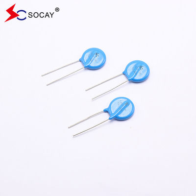 Ф14mm Metal Oxide Varistor 14D820K / 14D820KJ สําหรับการใช้งานความแรงดันแบบตรงต่ํา