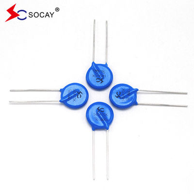 Ф14mm Metal Oxide Varistor 14D820K / 14D820KJ สําหรับการใช้งานความแรงดันแบบตรงต่ํา
