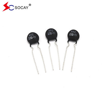MF72-SCN2.5D-11 NTC Thermistor 95mΩ ความต้านทานภายใต้ภาระ NTC 2.5D-11 สําหรับเครื่องแปลง