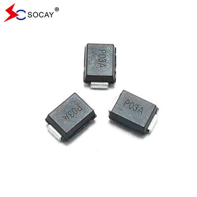 กระแสการรั่วไหลสูงสุดน้อยกว่า 5μA ชื่อ TSS P1100SA สําหรับอุปกรณ์ป้องกันการกระแทกไฟฟ้า