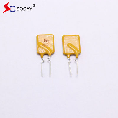 SC30-250SW0D 2.5A PPTC ฟิวส์ที่สามารถตั้งค่าใหม่ได้ ความดันสูงสุด 30Vdc UL94V-0