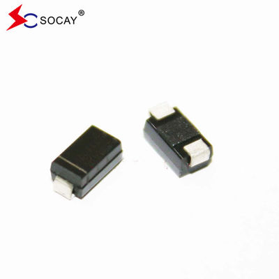 SMA Package ซิลิคอนเซนเนอร์ไดโอเดส 1SMA4728A 1W 3.3V อนุมัติเซนเนอร์กระแส 285mA