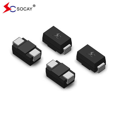 TVS Diode SMAJ12CA เหมาะสําหรับการป้องกันอินเตอร์เฟซ I/O เครื่องยับยั้งความดันชั่วคราวแบบสองทิศ