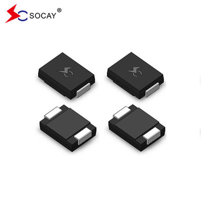 ดิโอเดส TVS สองทิศ SMDJ5.0CA VRWM 5.0V เครื่องยับยั้งแรงดันชั่วคราว