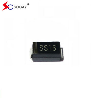 SMD Package 60V Schottky Rectifier SS16A โชตตกี้ ไดโอเดส DO-214AC