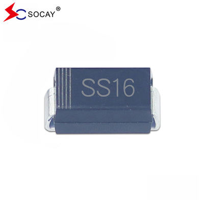 SMD Package 60V Schottky Rectifier SS16A โชตตกี้ ไดโอเดส DO-214AC
