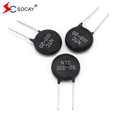 SOCAY Power NTC Thermistor MF72-SCN10D-20 10Ω 20 มม อีมักซ์ ระยะความต้านทานกว้าง