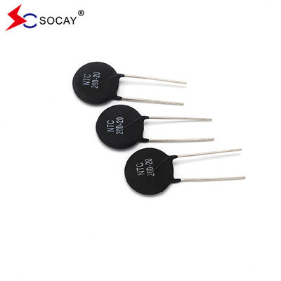 SOCAY Power NTC Thermistor MF72-SCN20D-20 20Ω 20mm Imax ระยะความต้านทานกว้าง