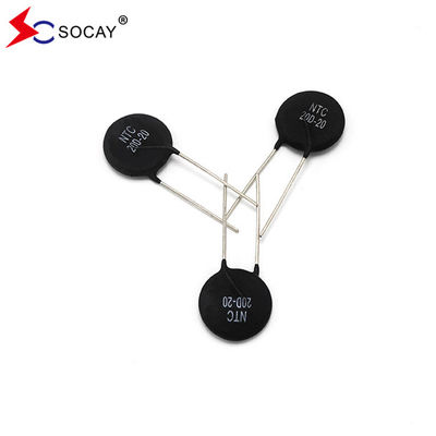 SOCAY Power NTC Thermistor MF72-SCN20D-20 20Ω 20mm Imax ระยะความต้านทานกว้าง