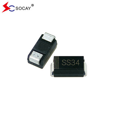 40VRRM SBD Schottky Diode SS34A 28VRMS 3A I(AV) 0.55 VF DO-214AC การใช้งานของเครื่องยนต์