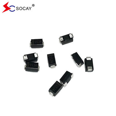 40VRRM SBD Schottky Diode SS34A 28VRMS 3A I(AV) 0.55 VF DO-214AC การใช้งานของเครื่องยนต์