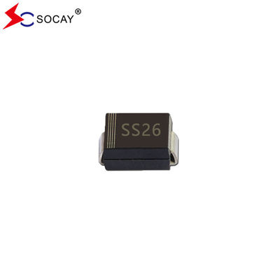 SOCAY 60VRRM Schottky Diode SS26B การปรับผิวที่ติดตั้ง Schottky