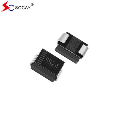 SMD Schottky Barrier Rectifiers 20~200VRRM DO-214AA SMB แพ็คเกจ SS24B 40VRRM