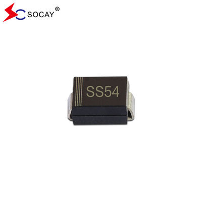 VRRM 40V SS54B SS510B 100VRRM เครื่องปรับรั้ว Schottky 0.55V โฟลเตจด้านหน้า