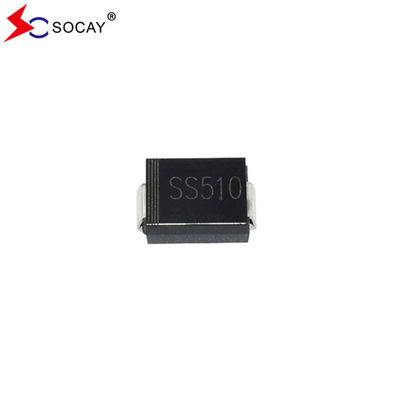 VRRM 40V SS54B SS510B 100VRRM เครื่องปรับรั้ว Schottky 0.55V โฟลเตจด้านหน้า