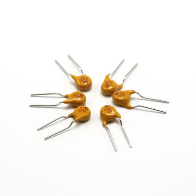 SOCAY PPTC ฟิวส์ที่สามารถตั้งค่าใหม่ได้ 250Vdc SC250-050CW1D PTCs โพลิเมอร์ที่สามารถตั้งค่าใหม่ได้