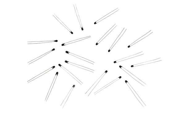 RoHS Compliant MF52-103F3435FACP Thermistor กับความยาวเท้าที่สามารถปรับแต่งได้