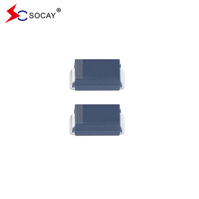 DO-214AC แพ็คเกจ ไดโอเดสไฟฟ้าสแตตติก ช็อตตกี้ แบรเยอร์รีคติฟิเกอร์ SS215A พร้อมความสามารถในการกระตุ้นแรงกระตุ้นสูง