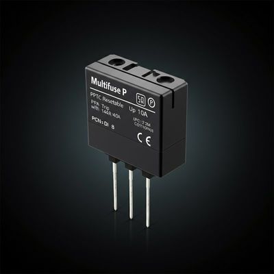 ฟิวส์ PPTC ที่สามารถตั้งค่าใหม่ได้หลายจุดที่มีการจัดอันดับการเดินทางสูงถึง 10A