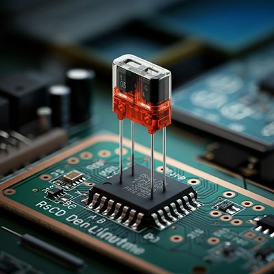 0.05A-2.5A เฟชิวส์ PPTC สามารถตั้งค่าใหม่ได้แบบเรเดียลเรเดียลลอยเพื่อป้องกันการกระจายไฟเกินระดับและการตัดสายสั้น