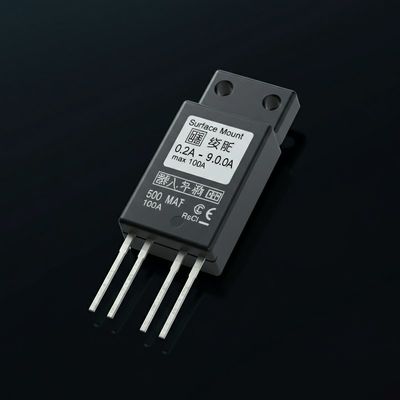 การติดตั้งพื้นผิว Fuse Resetable Radial 0.2A - 10A 9.0Ω Max 100A กระแสการเดินทาง