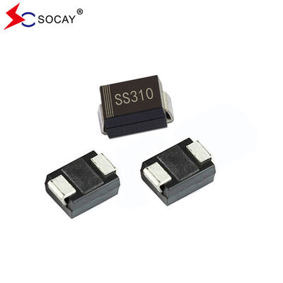 100 วอลต์ ความดันสูงสุดซ้ําซ้ํา ความดันกลับ Schottky Barrier Rectifier Diodes SS310B กับ 80A ความดันสูงสุด