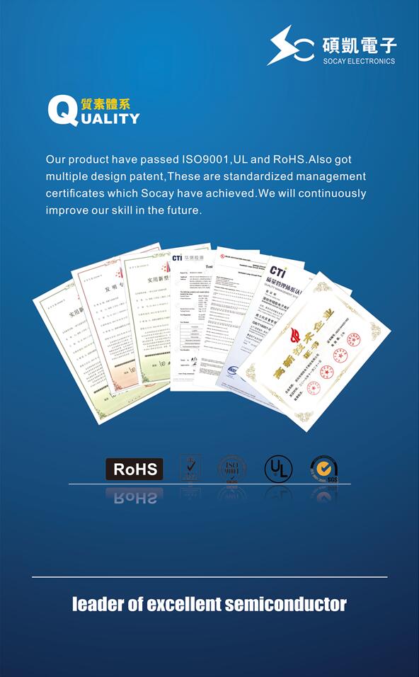 Shenzhen Socay Electronics Co., Ltd. ควบคุมคุณภาพ